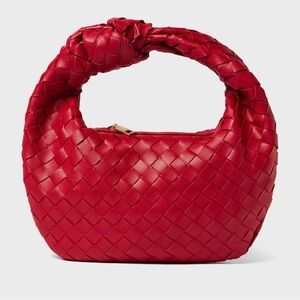 NWT Urban Expressions Red Woven Bag